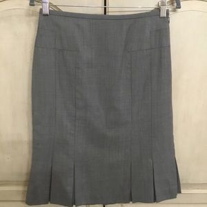 LOFT Women’s Wool Blend Career Pleated Pencil Skirt Size 4